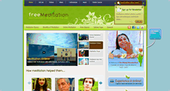 Desktop Screenshot of freemeditation.com